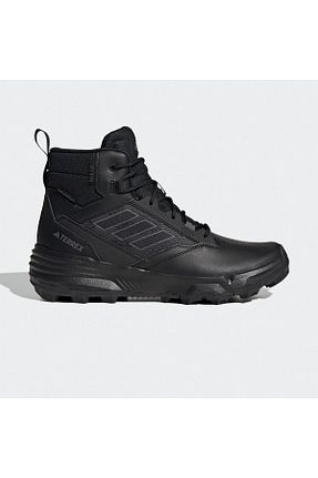 بوت / نیم بوت مشکی زنانه چرم خالص adidas - کد 854230168