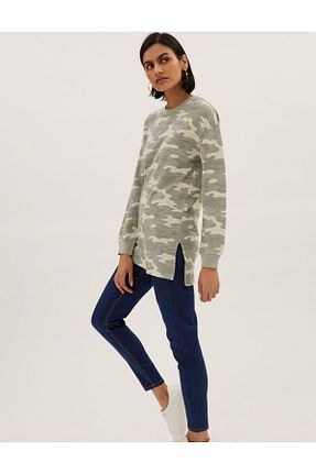 شلوار جین سرمه ای زنانه پاچه ساده Marks & Spencer - کد 6915263