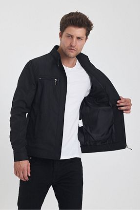 کاپشن مشکی مردانه رگولار TREND KOMBİN - کد 846256290