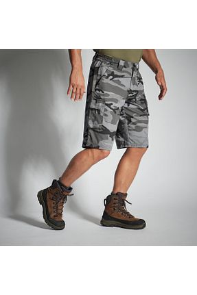 برمودا اسپرت طوسی مردانه پلی استر Decathlon - کد 329144295