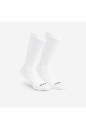 جوراب اسپرت سفید زنانه الاستین Decathlon - کد 354417370