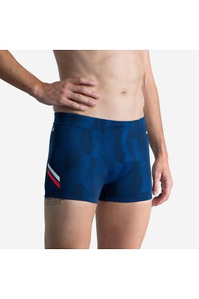 مایو سرمه ای مردانه الاستین Decathlon - کد 811998045