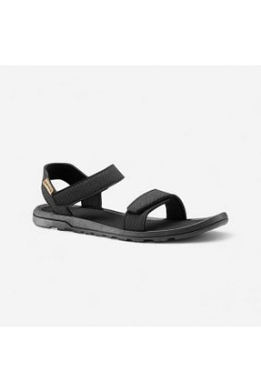 صندل مشکی مردانه پاشنه تخت Decathlon - کد 303453927