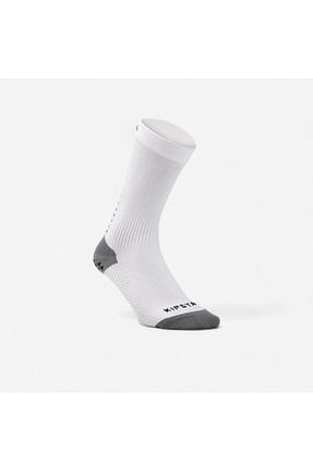 جوراب اسپرت سفید مردانه الاستین Decathlon - کد 382165755
