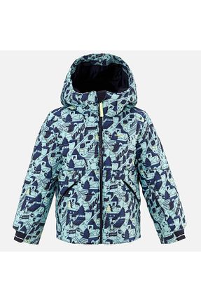 کاپشن اسکی فیروزه ای بچه گانه Decathlon - کد 380061104