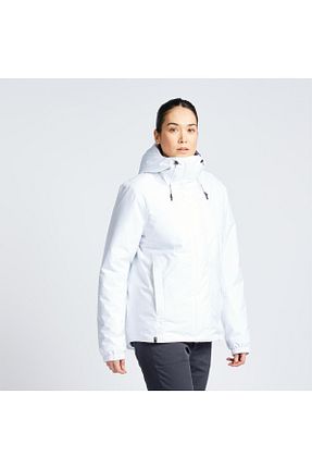 بادگیر و بارانی اسپرت سفید زنانه پارچه Decathlon - کد 800147532
