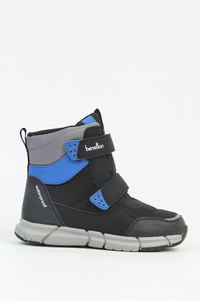بوت / نیم بوت مشکی بچه گانه چرم مصنوعی Benetton - کد 863142962