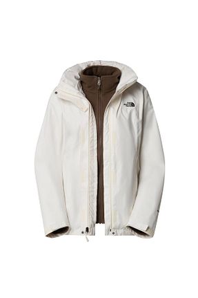 کاپشن سفید زنانه پلی استر The North Face - کد 863140471