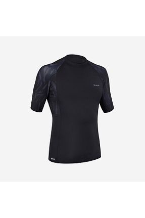 تیشرت اسپرت مشکی مردانه رگولار Decathlon - کد 812017416
