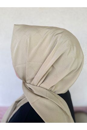 شال بژ زنانه Poly Twill Benim - کد 863151779
