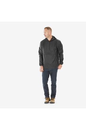 بادگیر و بارانی اسپرت مشکی مردانه پلی اورتان Decathlon - کد 819712303