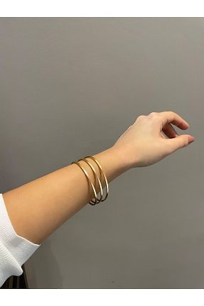 دستبند استیل (فولاد) رنگی زنانه استیل (فولاد) Genel Markalar - کد 864973454