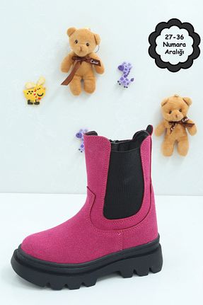 بوت / نیم بوت صورتی بچه گانه چرم مصنوعی Moda Lime - کد 862264645