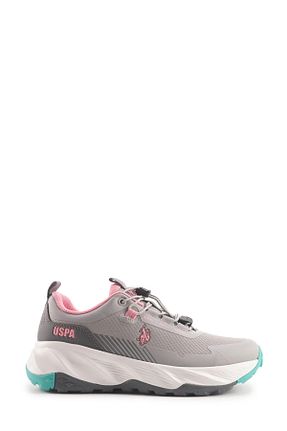 کفش اسنیکر طوسی زنانه بند دار U.S. Polo Assn. - کد 863153383