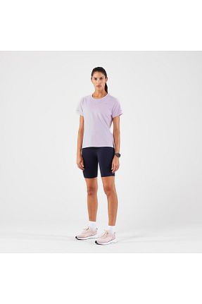 تیشرت اسپرت بنفش زنانه رگولار Decathlon - کد 809967565