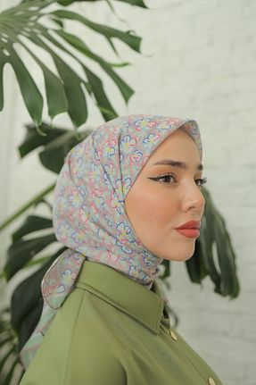 روسری صورتی پنبه ای Silk Home - کد 863169794