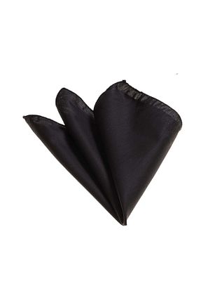 دستمال جیبی مشکی مردانه پارچه ای Exve Exclusive - کد 37191248