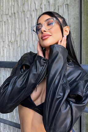 عینک محافظ نور آبی سفید زنانه Aynalı FALAN EYEWEAR - کد 863184600