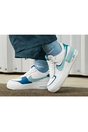 کفش اسنیکر آبی زنانه بند دار Nike - کد 863208501