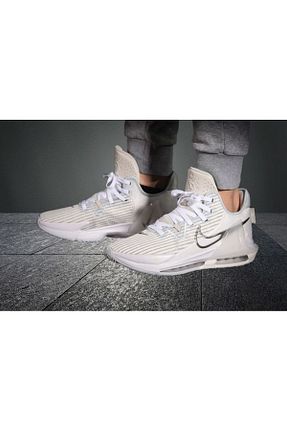کفش بسکتبال سفید مردانه چرم اصل Nike - کد 751137081