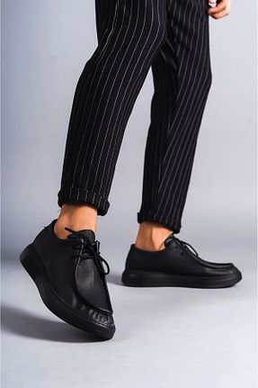 کفش کلاسیک مشکی مردانه چرم مصنوعی rabellashoes - کد 864347192