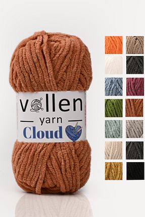 نخ بافندگی قهوه ای vollen yarn - کد 862925391