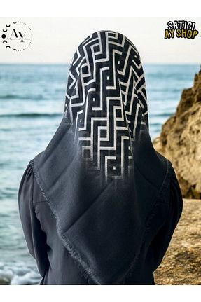 روسری مشکی %100 پنبه its AY shop - کد 841951052