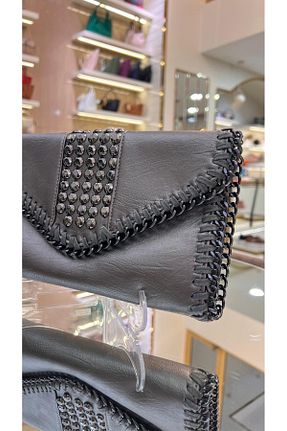 کیف دستی طوسی زنانه سایز متوسط KRISTE BELL - کد 863207521