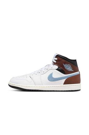 کفش بسکتبال سفید مردانه چرم اصل Nike - کد 863306475