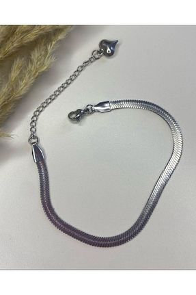 دستبند استیل (فولاد) زنانه استیل ضد زنگ BERİLLA DIAMOND - کد 863212145