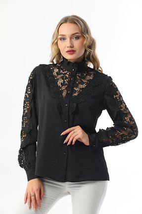 پیراهن سایز بزرگ مشکی زنانه سایز بزرگ Loom Boutique - کد 642248426