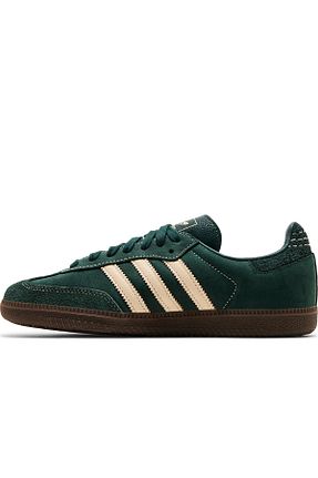 کفش اسنیکر سبز زنانه بند دار adidas - کد 863313495