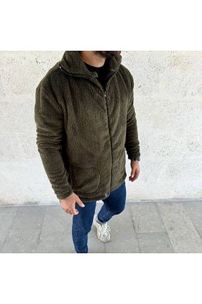 سوئیشرت خاکی مردانه ساده OTAKU - کد 863303739