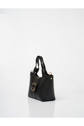 کیف دوشی مشکی زنانه چرم مصنوعی Kayra - کد 862067377
