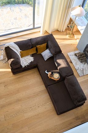 ست گوشه ای قهوه ای 300 x 200 GOOD NİGHT - کد 863328246