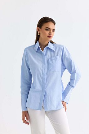 لباس آبی زنانه بافتنی Paket - کد 863331641