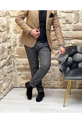 بوت / نیم بوت مشکی مردانه چرم خالص ByItallanoshoes - کد 463641368