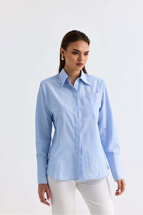 لباس آبی زنانه بافتنی Paket - کد 863331641