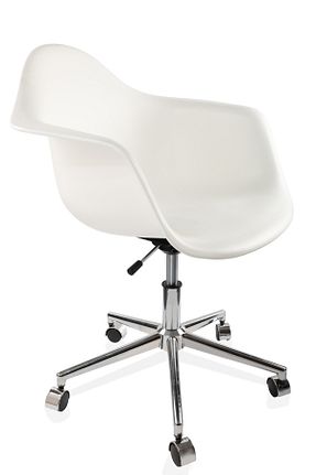 صندلی مطالعه سفید Yukarı-Aşağı Hareketli Dorcia Home - کد 32633238