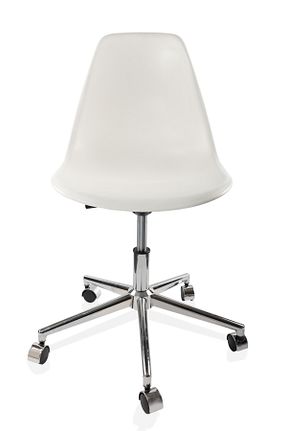 صندلی مطالعه سفید ثابت Dorcia Home - کد 32633235