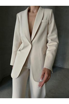 کت طوسی زنانه Blazer mydukkan.co - کد 852254859