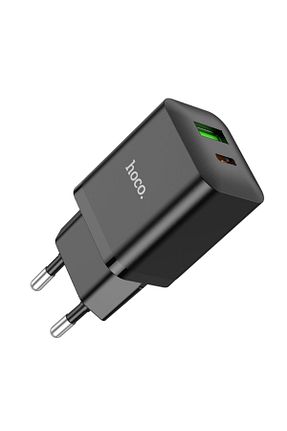 آداپتور شارژر مشکی Hoco - کد 858960053