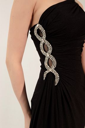لباس مجلسی و فارغ التحصیلی مشکی زنانه پلی استر Lafaba - کد 682427828