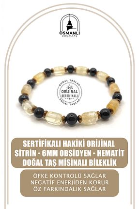 دستبند جواهر رنگی زنانه سنگ طبیعی OSMANLI DOĞAL TAŞ - کد 820033177