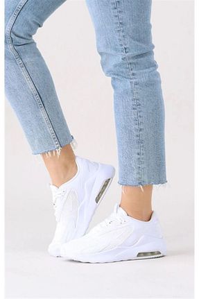 کفش اسنیکر سفید زنانه بند دار Nike - کد 132756204