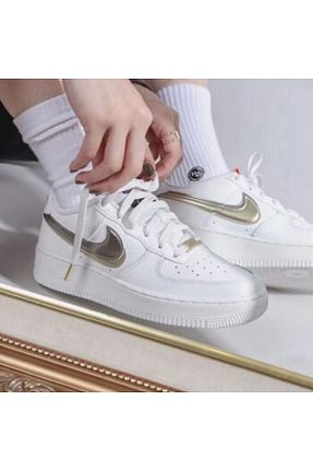 کفش اسنیکر سفید زنانه چرم اصل Nike - کد 339409893