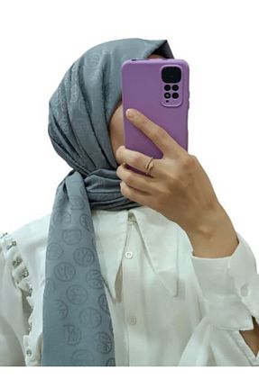 شال طوسی زنانه LOSYANA - کد 859087658