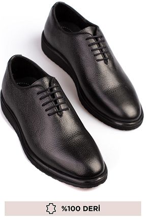 کفش کلاسیک مشکی مردانه چرم خالص maximoda - کد 863376730