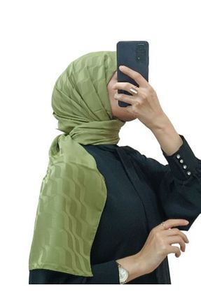 شال خاکی زنانه پنبه پلی استر LOSYANA - کد 859087713