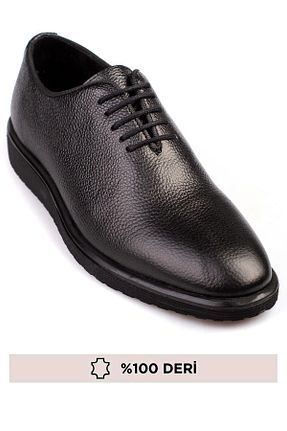 کفش کلاسیک مشکی مردانه چرم خالص maximoda - کد 863376730